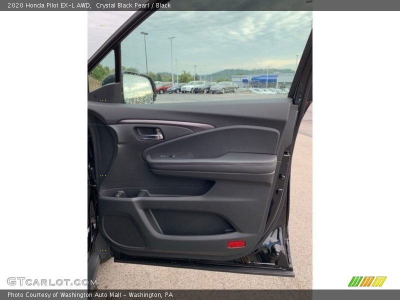 Crystal Black Pearl / Black 2020 Honda Pilot EX-L AWD