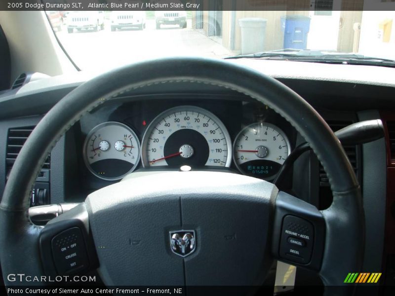 Atlantic Blue Pearl / Medium Slate Gray 2005 Dodge Durango SLT
