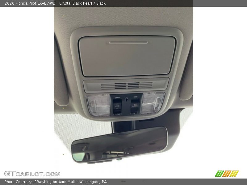 Crystal Black Pearl / Black 2020 Honda Pilot EX-L AWD