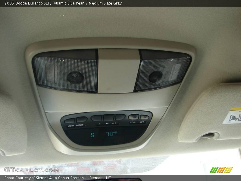 Atlantic Blue Pearl / Medium Slate Gray 2005 Dodge Durango SLT