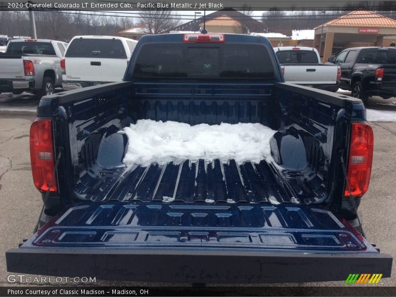 Pacific Blue Metallic / Jet Black 2020 Chevrolet Colorado LT Extended Cab