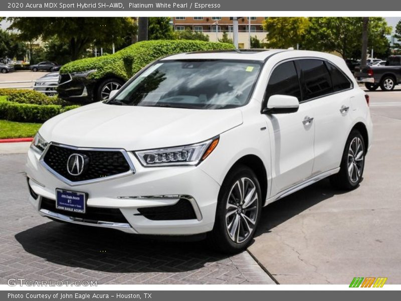 Front 3/4 View of 2020 MDX Sport Hybrid SH-AWD