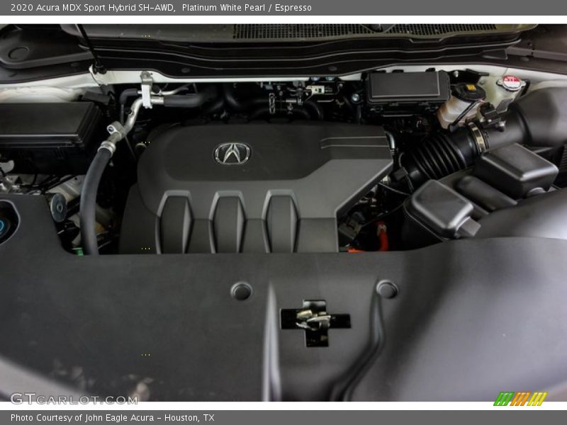  2020 MDX Sport Hybrid SH-AWD Engine - 3.0 Liter SOHC 24-Valve i-VTEC V6 Gasoline/Electric Hybrid