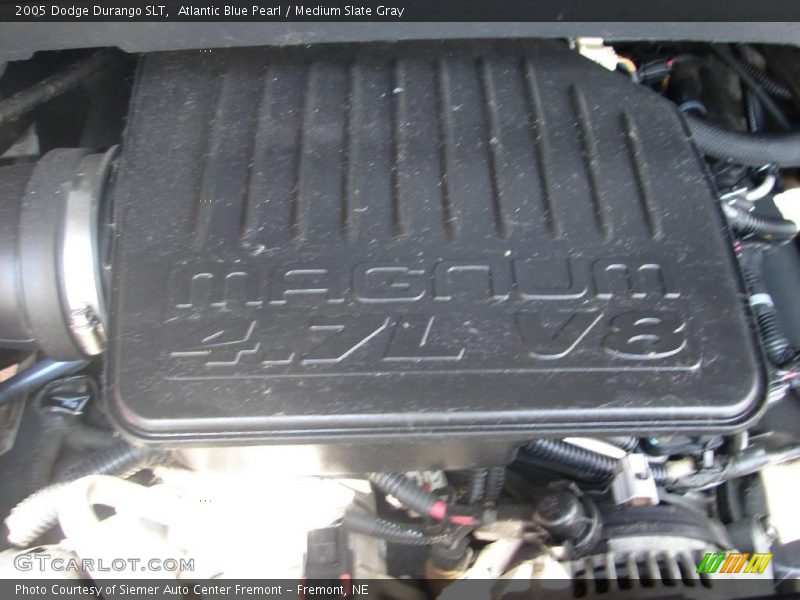 Atlantic Blue Pearl / Medium Slate Gray 2005 Dodge Durango SLT