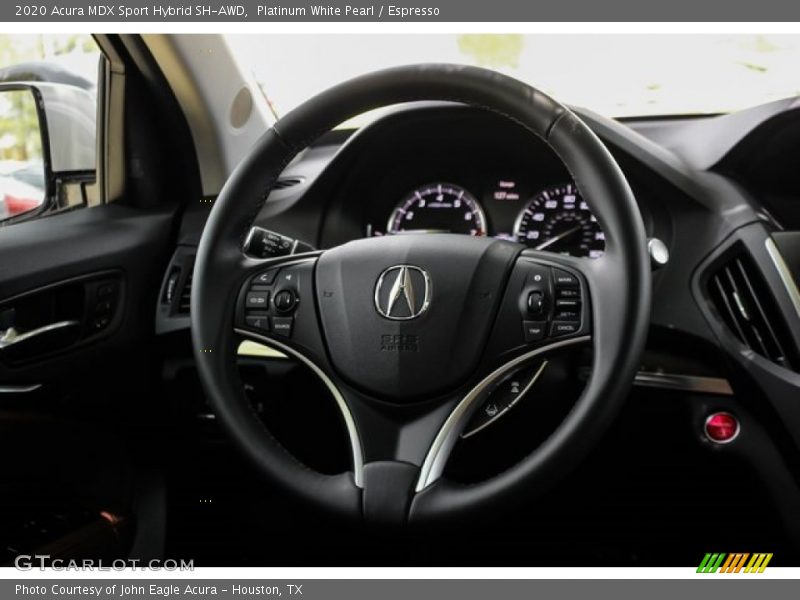  2020 MDX Sport Hybrid SH-AWD Steering Wheel