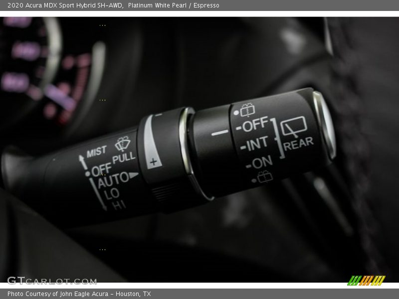 Controls of 2020 MDX Sport Hybrid SH-AWD