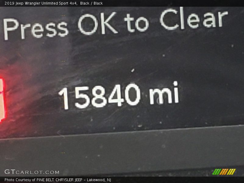 Black / Black 2019 Jeep Wrangler Unlimited Sport 4x4