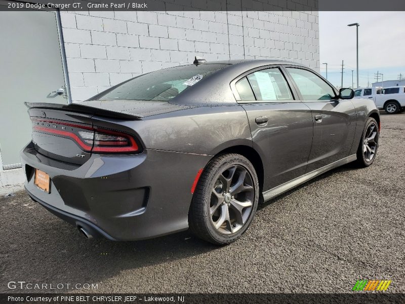 Granite Pearl / Black 2019 Dodge Charger GT