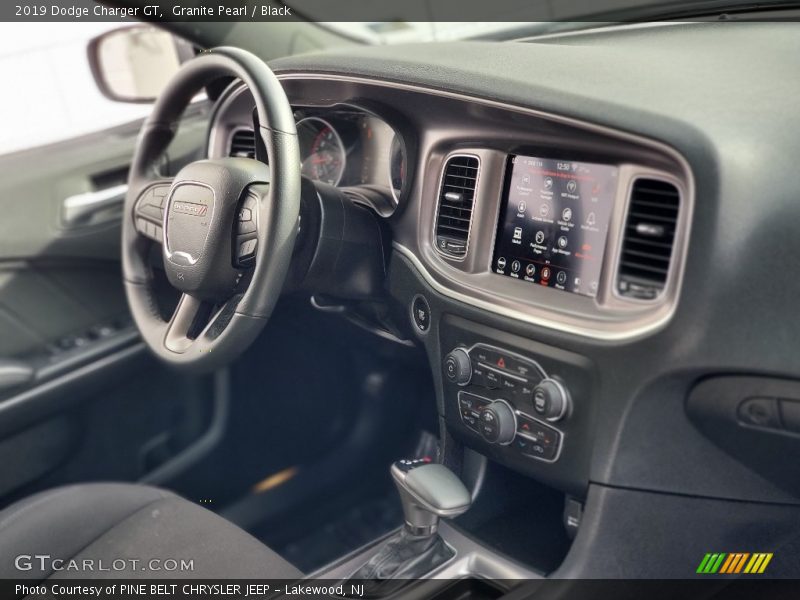 Granite Pearl / Black 2019 Dodge Charger GT