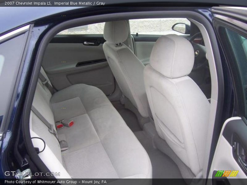 Imperial Blue Metallic / Gray 2007 Chevrolet Impala LS