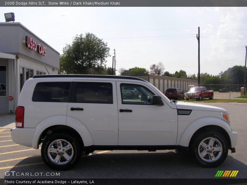 Stone White / Dark Khaki/Medium Khaki 2008 Dodge Nitro SLT