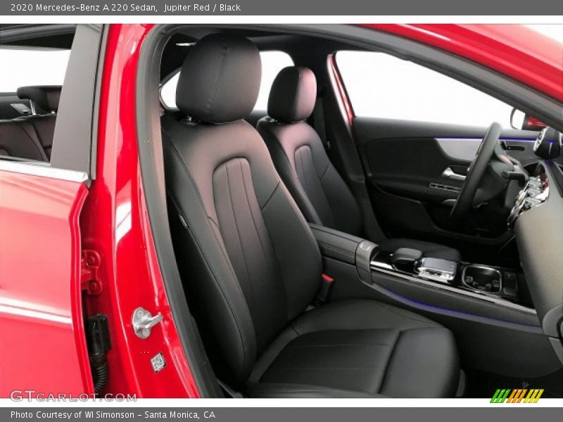 Jupiter Red / Black 2020 Mercedes-Benz A 220 Sedan