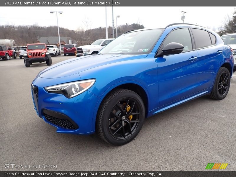 Front 3/4 View of 2020 Stelvio TI Sport AWD