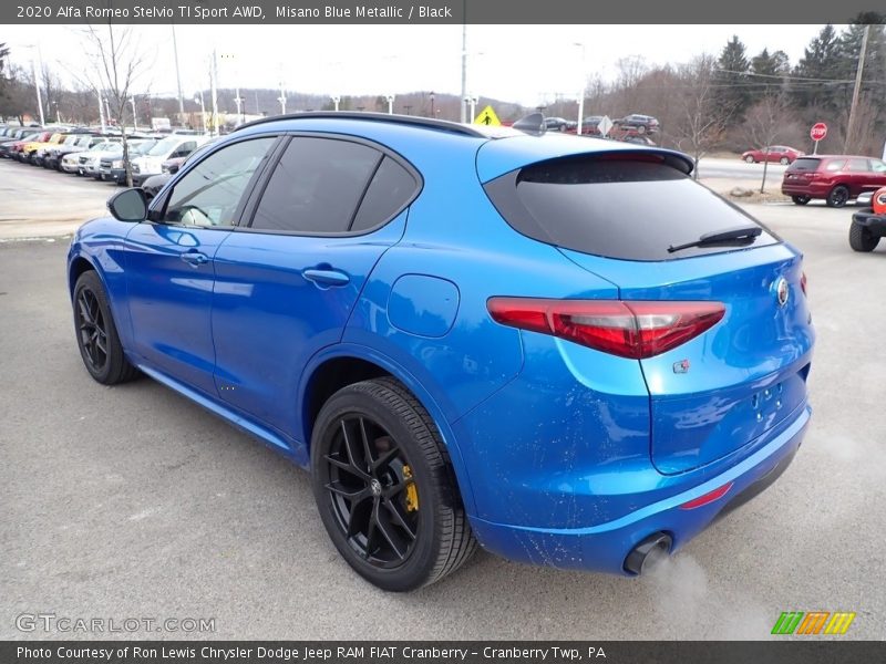 Misano Blue Metallic / Black 2020 Alfa Romeo Stelvio TI Sport AWD