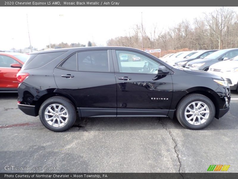 Mosaic Black Metallic / Ash Gray 2020 Chevrolet Equinox LS AWD