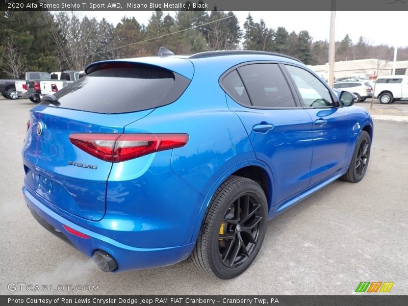 Misano Blue Metallic / Black 2020 Alfa Romeo Stelvio TI Sport AWD