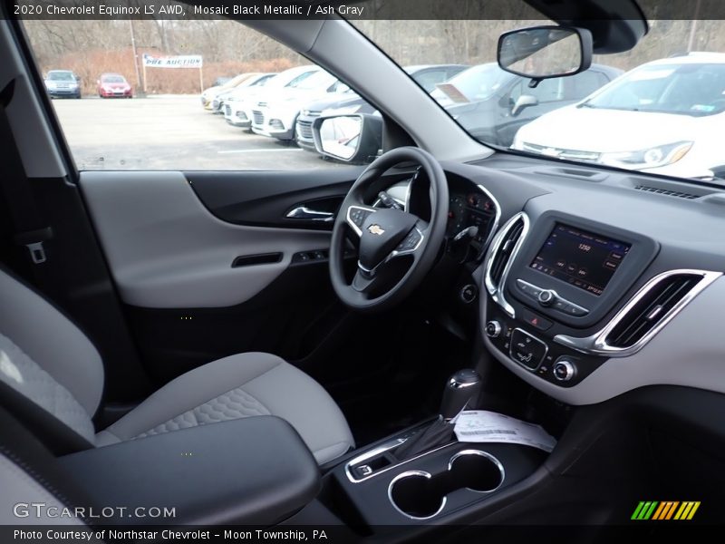 Mosaic Black Metallic / Ash Gray 2020 Chevrolet Equinox LS AWD