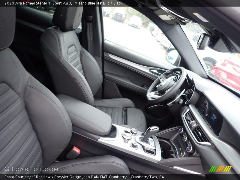 Front Seat of 2020 Stelvio TI Sport AWD