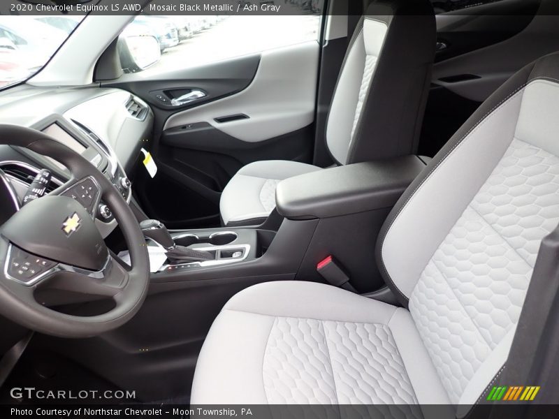 Mosaic Black Metallic / Ash Gray 2020 Chevrolet Equinox LS AWD