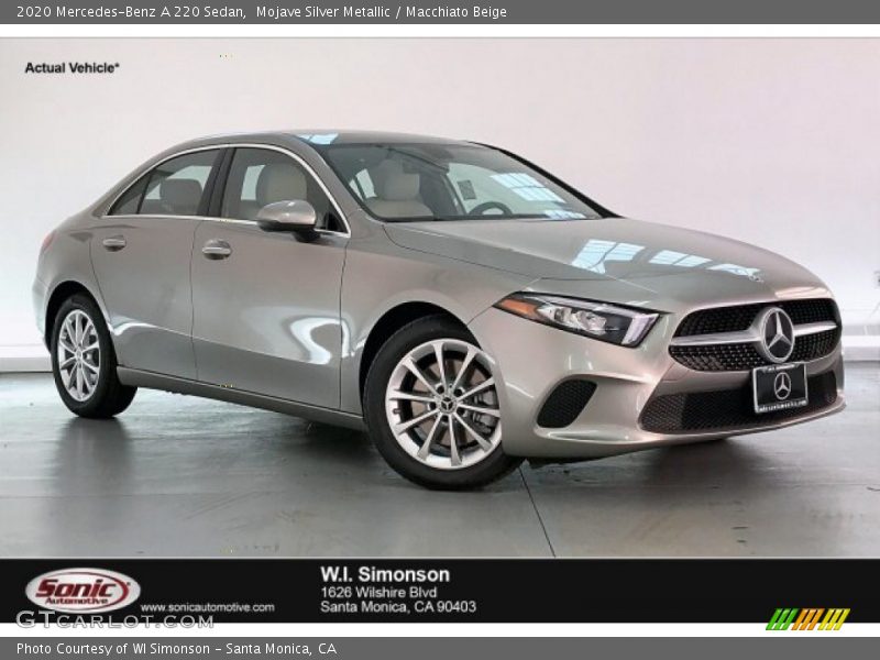 Mojave Silver Metallic / Macchiato Beige 2020 Mercedes-Benz A 220 Sedan