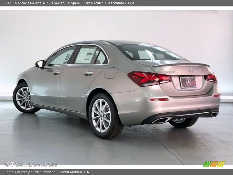 Mojave Silver Metallic / Macchiato Beige 2020 Mercedes-Benz A 220 Sedan