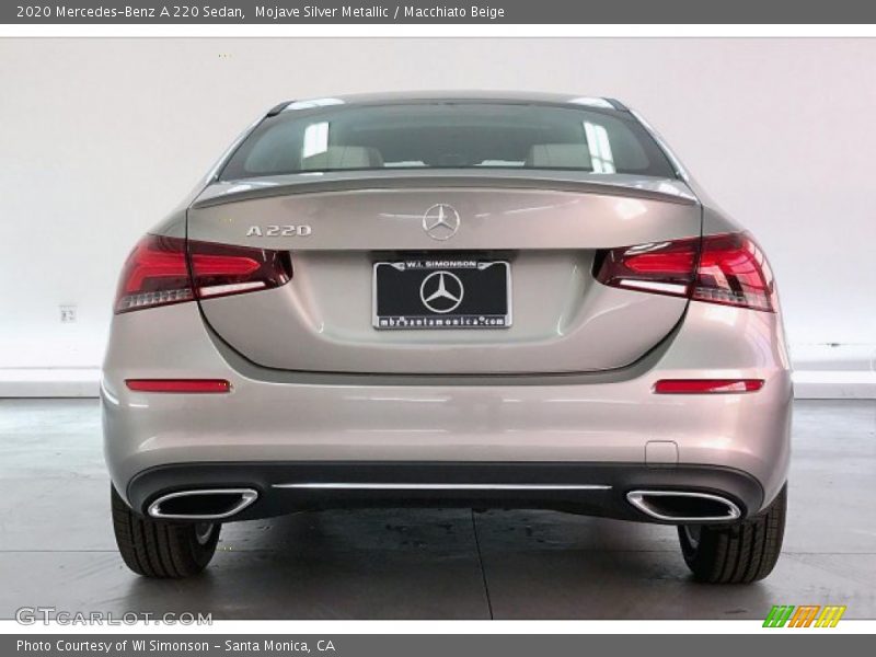 Mojave Silver Metallic / Macchiato Beige 2020 Mercedes-Benz A 220 Sedan