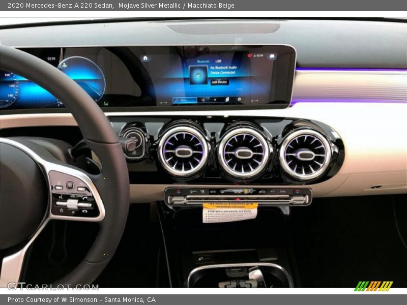 Mojave Silver Metallic / Macchiato Beige 2020 Mercedes-Benz A 220 Sedan