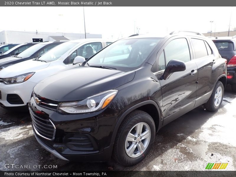 Mosaic Black Metallic / Jet Black 2020 Chevrolet Trax LT AWD