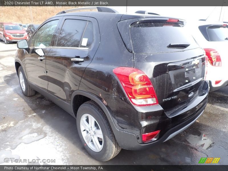 Mosaic Black Metallic / Jet Black 2020 Chevrolet Trax LT AWD