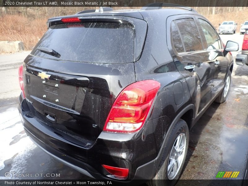 Mosaic Black Metallic / Jet Black 2020 Chevrolet Trax LT AWD