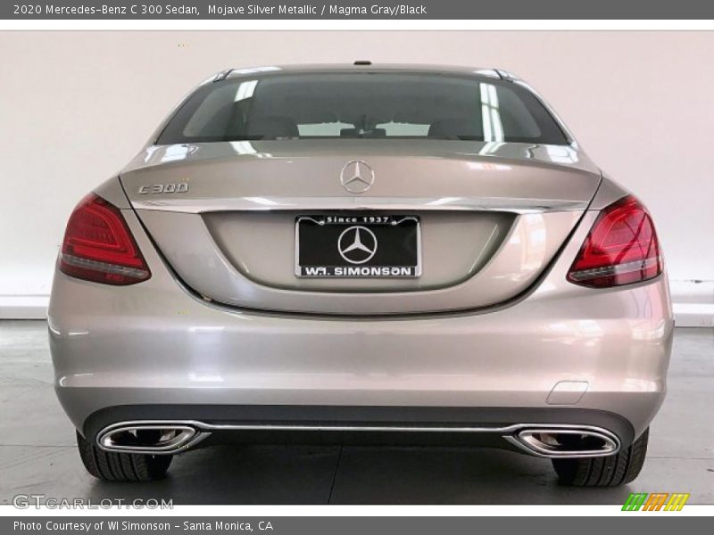 Mojave Silver Metallic / Magma Gray/Black 2020 Mercedes-Benz C 300 Sedan