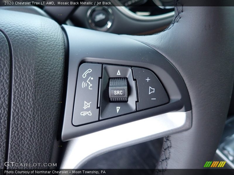 Mosaic Black Metallic / Jet Black 2020 Chevrolet Trax LT AWD