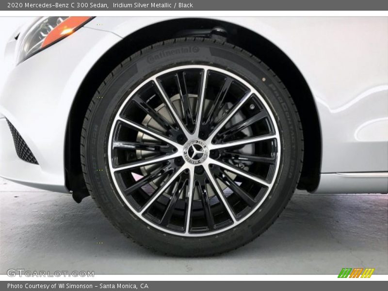 Iridium Silver Metallic / Black 2020 Mercedes-Benz C 300 Sedan