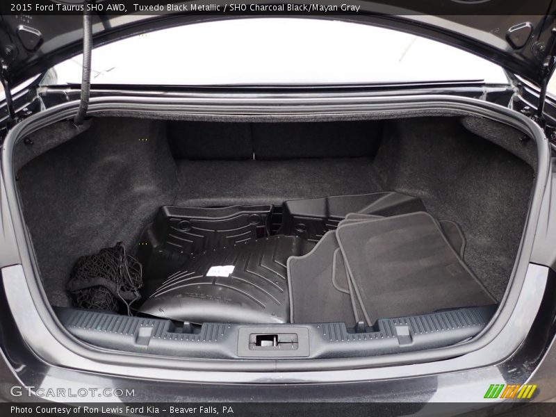 Tuxedo Black Metallic / SHO Charcoal Black/Mayan Gray 2015 Ford Taurus SHO AWD