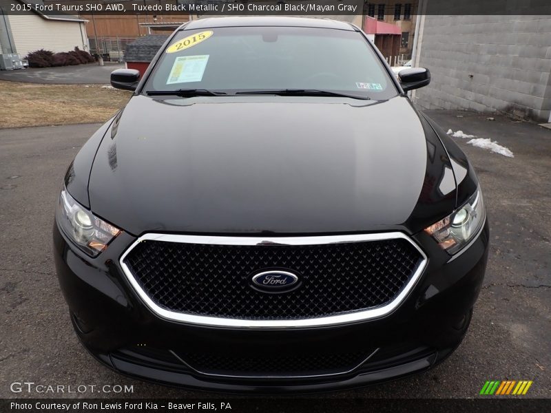 Tuxedo Black Metallic / SHO Charcoal Black/Mayan Gray 2015 Ford Taurus SHO AWD