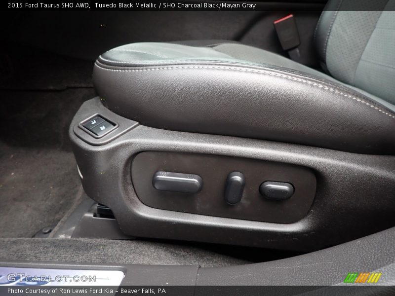 Tuxedo Black Metallic / SHO Charcoal Black/Mayan Gray 2015 Ford Taurus SHO AWD