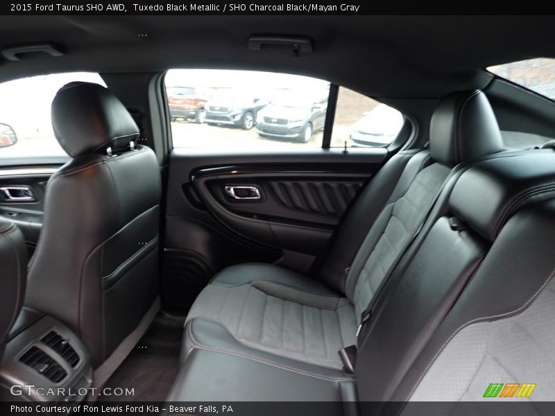 Rear Seat of 2015 Taurus SHO AWD