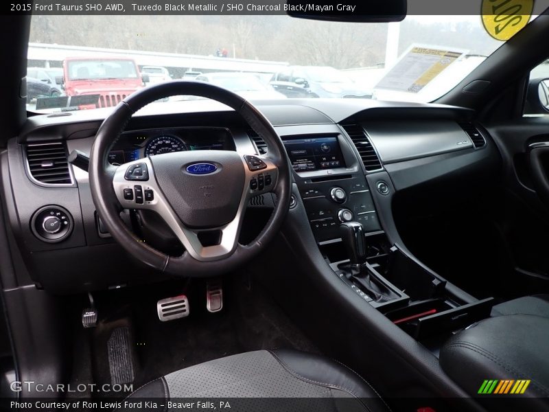Front Seat of 2015 Taurus SHO AWD