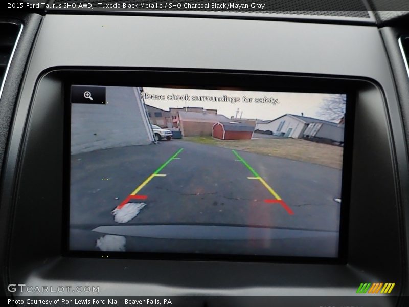 Tuxedo Black Metallic / SHO Charcoal Black/Mayan Gray 2015 Ford Taurus SHO AWD