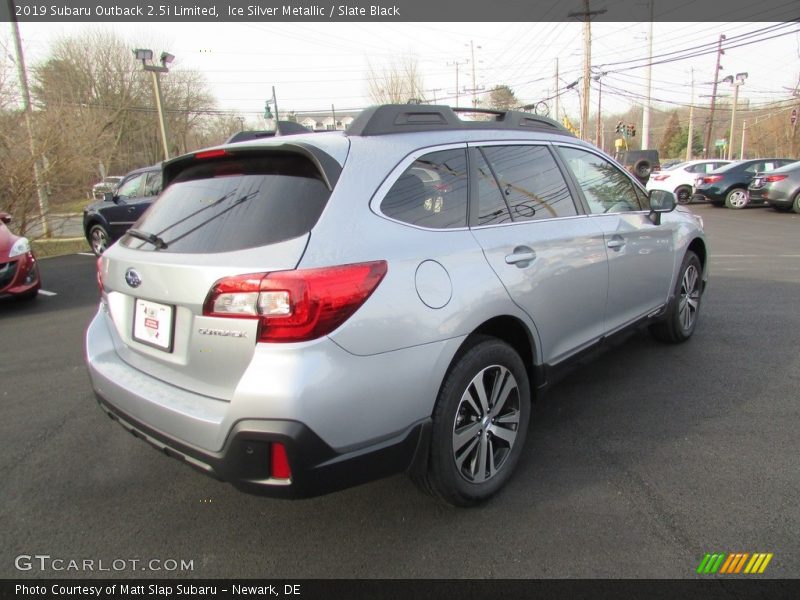 Ice Silver Metallic / Slate Black 2019 Subaru Outback 2.5i Limited