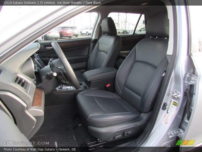 Front Seat of 2019 Outback 2.5i Limited