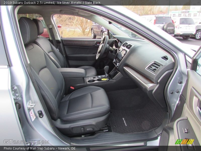 Front Seat of 2019 Outback 2.5i Limited