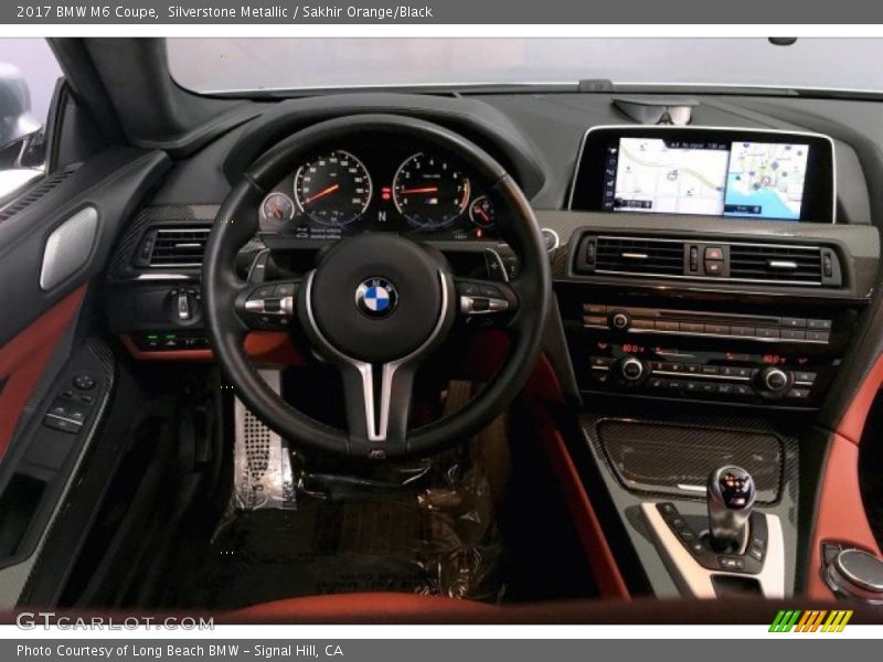 Dashboard of 2017 M6 Coupe