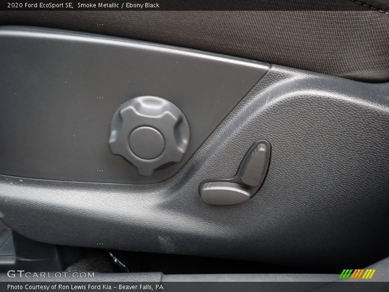 Smoke Metallic / Ebony Black 2020 Ford EcoSport SE