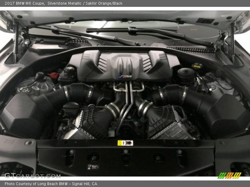  2017 M6 Coupe Engine - 4.4 Liter M TwinPower Turbocharged DOHC 32-Valve VVT V8