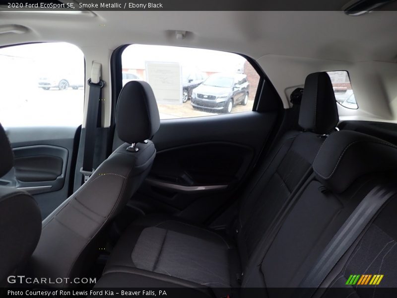 Smoke Metallic / Ebony Black 2020 Ford EcoSport SE