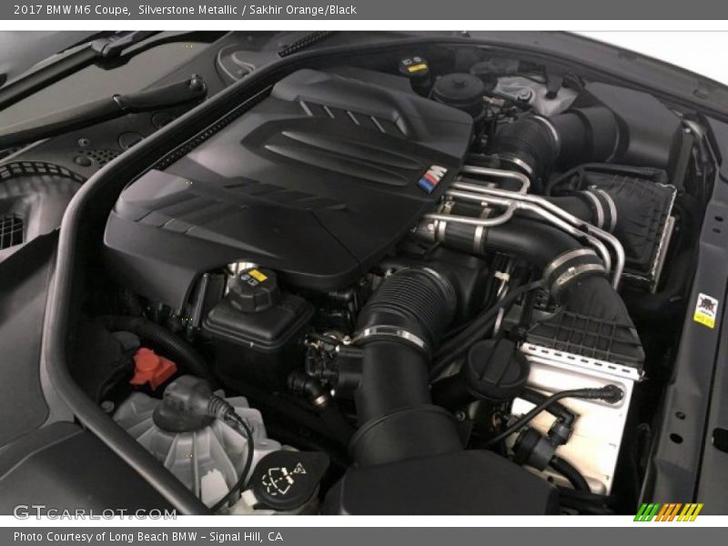  2017 M6 Coupe Engine - 4.4 Liter M TwinPower Turbocharged DOHC 32-Valve VVT V8