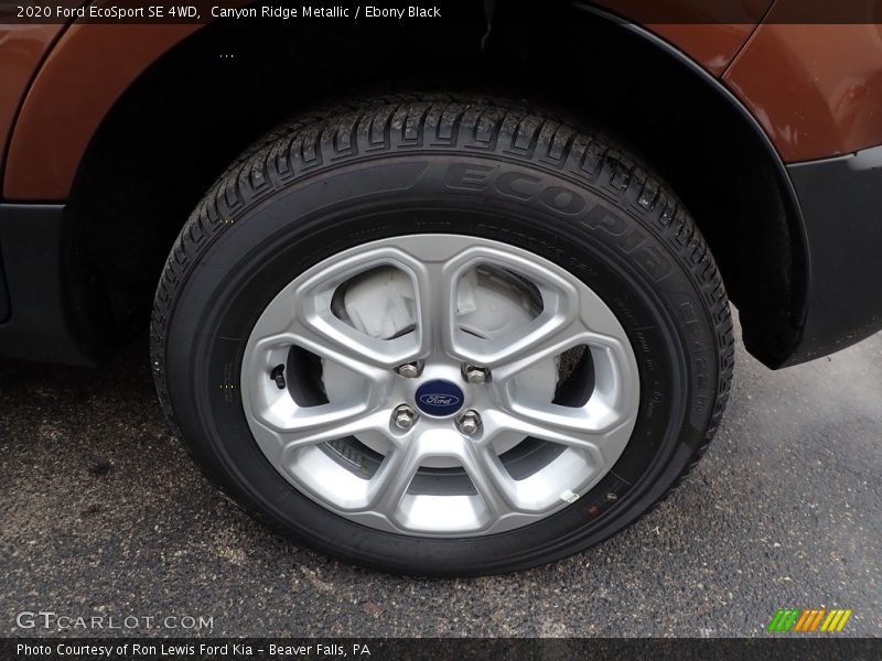  2020 EcoSport SE 4WD Wheel