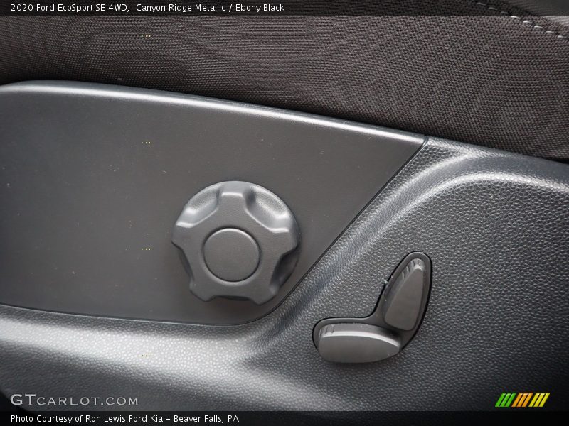 Canyon Ridge Metallic / Ebony Black 2020 Ford EcoSport SE 4WD