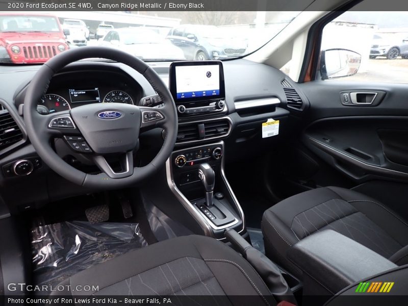 Canyon Ridge Metallic / Ebony Black 2020 Ford EcoSport SE 4WD